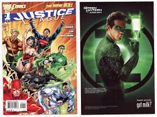 Justice League #1 (NM 9.4) 1st Print Batman Superman Jim Lee Geoff Johns 2011 DC