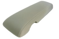 Center Console Armrest Leather Synthetic Cover for Dodge Dakota 08-11 Gray