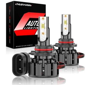 For Scion tC 2014 2015 2016 2PC Pair LED Headlight Kit High Beam Bulbs 9012 HIR2 - Picture 1 of 11