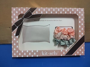 Funda de almohada de satén Kitsch conjunto de regalo de peinado de pelo crujiente - Imagen 1 de 6