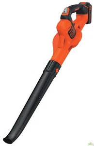 SOFFIATORE BLACK&DECKER B+D 18V A BATTERIA LITIO GWC1820PC PER FOGLIE GIARDINO - Foto 1 di 1