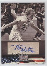 2012 Panini Americana Heroes & Legends Elite Signatures /179 Heather Mitts Auto