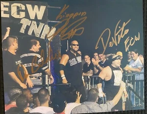 FOTO FIRMADA DA BALDIES 8x10! ECW WRESTLING! ¡EXTREMO! DEVITO! ÁNGEL - Imagen 1 de 1