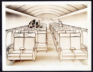 BOEING STRATOCRUISER B377 LARGE VINTAGE ORIGINAL MANUFACTURERS PHOTO 3 - Picture 1 of 2