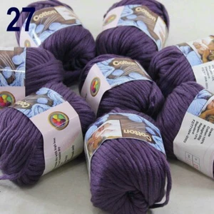 Sale 8Ballsx50gr Super Soft Cotton Hand Blankets Knitting Crochet Yarn 27 - Picture 1 of 12