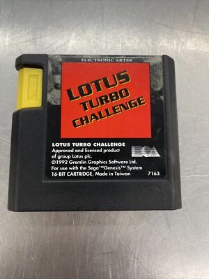 Lotus Turbo Challenge (Sega Genesis, 1992)-FREE SHIPPING - Image 1 of 4