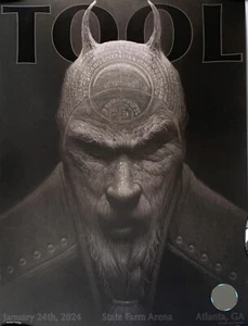 Tool Atlanta Poster Fear Inoculum Konzert Tour 24.01.2024 279/750 - Bild 1 von 14