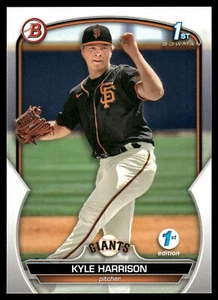 Kyle Harrison 2023 Bowman 1st Edition #BPPF-93 San Francisco Giants - Picture 1 of 2