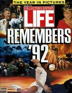 The Year In Pictures edición de coleccionista LIFE recuerda '92, enero 1993 revista - Imagen 1 de 10