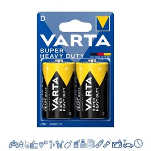 4 x Varta 2020 Mono D R20 Zink Kohle Batterie 1,5V Superlife 2 x 2er VPE - Bild 1 von 1