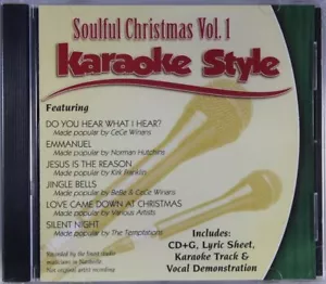 Soulful Christmas Volume 1 Christian Karaoke Style NEW CD+G Daywind 6 Songs - Picture 1 of 2
