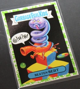 GARBAGE PAIL KIDS 2018 We Hate the 80s GREEN Video Games #3b Beaten BERT - Picture 1 of 3