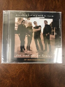 Road Goes on Forever 10th Anniversary Edition Highwaymen (CD, 2005) NEW SEALED - Imagen 1 de 3