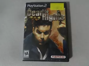 Dead To Rights Sony Playstation 2 PS2 Game Complete Free Ship - Picture 1 of 3