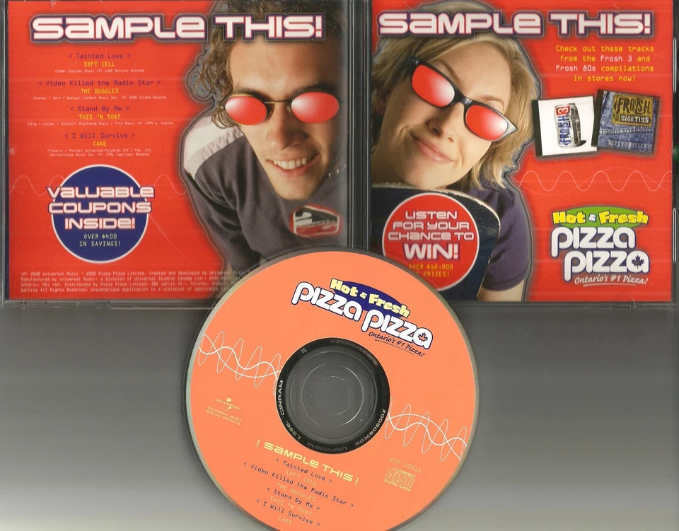 RARE 2000 PROMO CD  w/ SOFT CELL Marc almond CAKE THE BUGGLES MINT USA   - Image 1 of 1