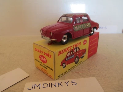 DINKY TOYS 268 RENAULT DAUPHINE MINICAB MIB 9 EN BOITE LOOK - Photo 1/4