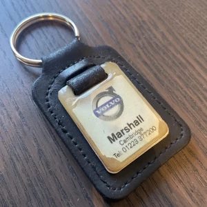 Volvo Marshall Cambridge Chrome Key Ring/Fob Chain Dealer GarageV40 V60 S60 XC90 - Picture 1 of 5