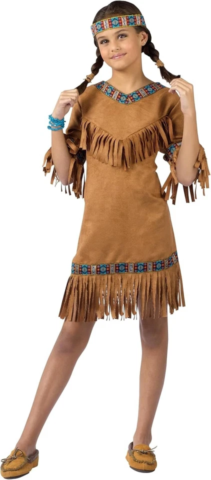 Girls Indian Native American Costume - Image 1 of 1