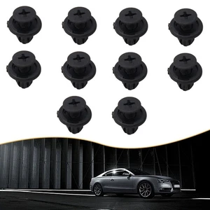 Wheel Line Clips Fastener Clips Accessories Black Easy To Install Plastic - Picture 1 of 24