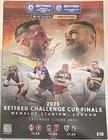 Betfred Rugby Challenge Cup Final 2025 Warrington Hull programme see description