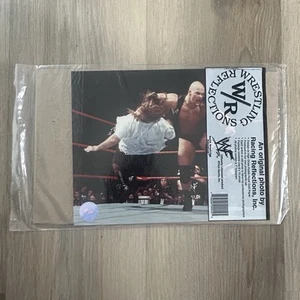 Official Racing Reflections Real Photo Stone Cold Steve Austin And Mankind 8x10" - Picture 1 of 5