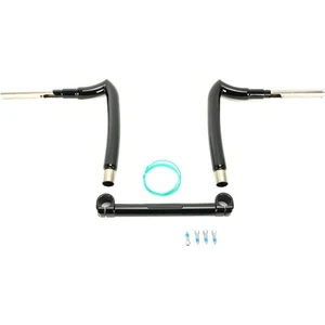 KST Kustoms High Gloss Black 1 1/2" Spearhead 12" Rise Handlebar - KST-3SH12HG - Bild 1 von 2