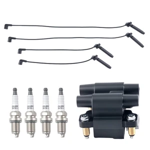 Bobina de encendido y 4 bujías y cables de iridio para Subaru Impreza 2,5 L 5C1765 - Imagen 1 de 9