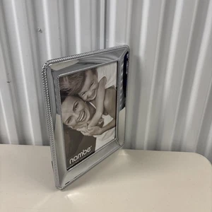 nambe Braid Frame Photo Frame with Tempered Glass Open & Damaged box - Picture 1 of 9