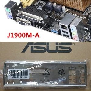 Plaque arrière E/S Shield pour carte mère ASUS J1900M-A IO - Photo 1/4