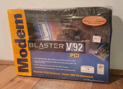 Creative Modem Blaster v.92 PCI NIB Sealed - Image 1 of 4