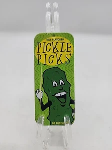 Dill Pickle Flavored Toothpicks By Accoutrements , 80 count - Picture 1 of 2