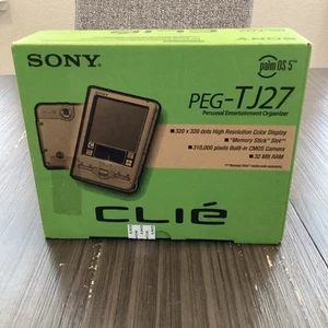 Sony CLIE Handheld Personal Entertainment Organizer PEG-TJ27 Factory Sealed - Photo 1 sur 7