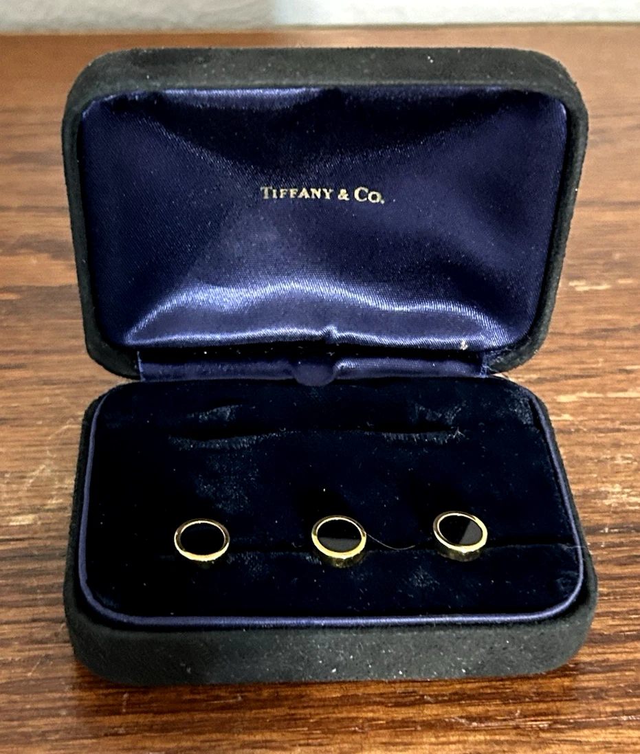 Tiffany & Co. Onyx Cufflinks for Men for sale | eBay