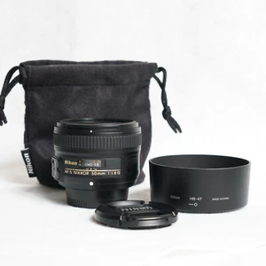 Nikon NIKKOR AF-S 50mm f/1.8G - Picture 1 of 7