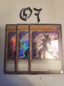 Dark Magician - DUPO-EN101 Ultra Rare NM Limited Yugioh Card x3 - Picture 1 of 1