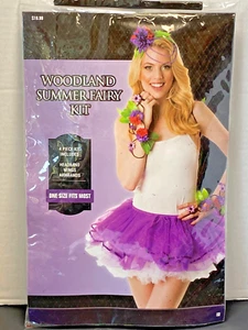 New Woodland Summer Fairy KIt~Adult one size~Headband, Wings, Armbands - Picture 1 of 4