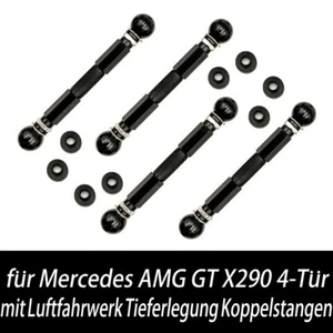 Für MERCEDES AMG GT 4Doors X290 Airmatic Luftfahrwerk Tieferlegung Koppelstangen - Afbeelding 1 van 9