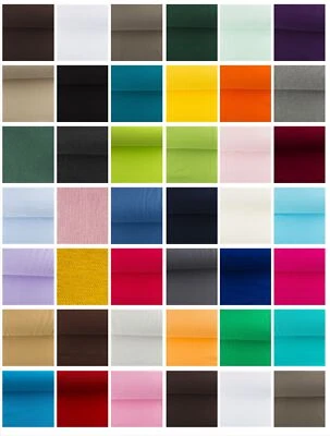 Bündchenstoff Uni | Schlauchware Meterware glatt | 38 Farben | Oeko-Tex | 0,5 m - Bild 1 von 4