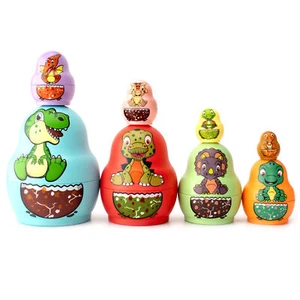 Russian Nesting Dolls Stacking Toy Nested Set Matryoshka Educational Study Toy - Picture 1 of 8