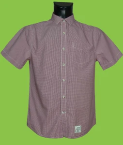 - SUPERDRY MENS SHIRT SHORT SLEEVE COTTON SIZE M (LABEL L ASIA) VGC .. - Picture 1 of 7