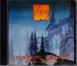 YES "LIGHTNING STRIKES" CD SINGLE 1999 beyond a - Picture 1 of 2