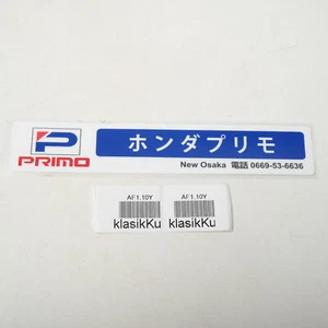 Calcomanía adhesiva azul apta para Honda nueva Osaka concesionario JDM Primo - Imagen 1 de 5