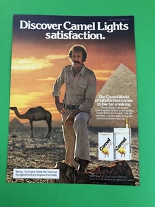 CAMEL CIGARETTES ORIGINAL VINTAGE 1 PAGE PRINT AD PRINTED ADVERTISEMENT BB11 - Picture 1 of 1