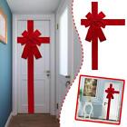 Christmas Cabinet Door Ribbon Big Red Bow Large Door GX Lace Bo Christmas C1X8