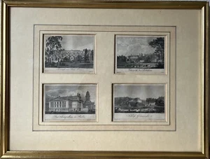4 x Berlín vista antiguo original grabado en cobre de Cooke n. Mauch alrededor de 1800 - Imagen 1 de 14