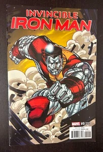 INVINCIBLE IRON MAN #9 (Marvel Comics 2017) -- Jim Lee Trading Card VARIANTE - Bild 1 von 2