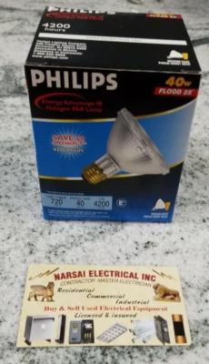 Philips  /40PAR30S/IRC/FL25  LIGHT/40W/NEW (8A - Image 1 of 4