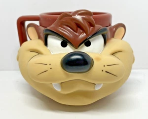 1993 Taz Tasmanian Devil Becher Kunststoff Kaffeetasse Warner Bros Looney Tunes - Bild 1 von 4