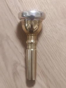 Mouthpiece Flugelhorn Gold Plated Breslmair F3 Edge W - Picture 1 of 5