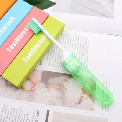 Portable Folding Outdoor Travel Camping Toothbrush Foldable Toothbrush Plastic ⇗ - Image 1 of 4